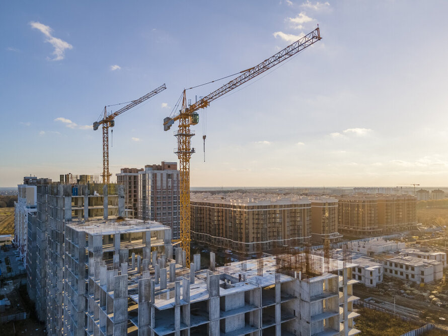 Gesicherte Baustelle mit Zutrittskontrolle und Video